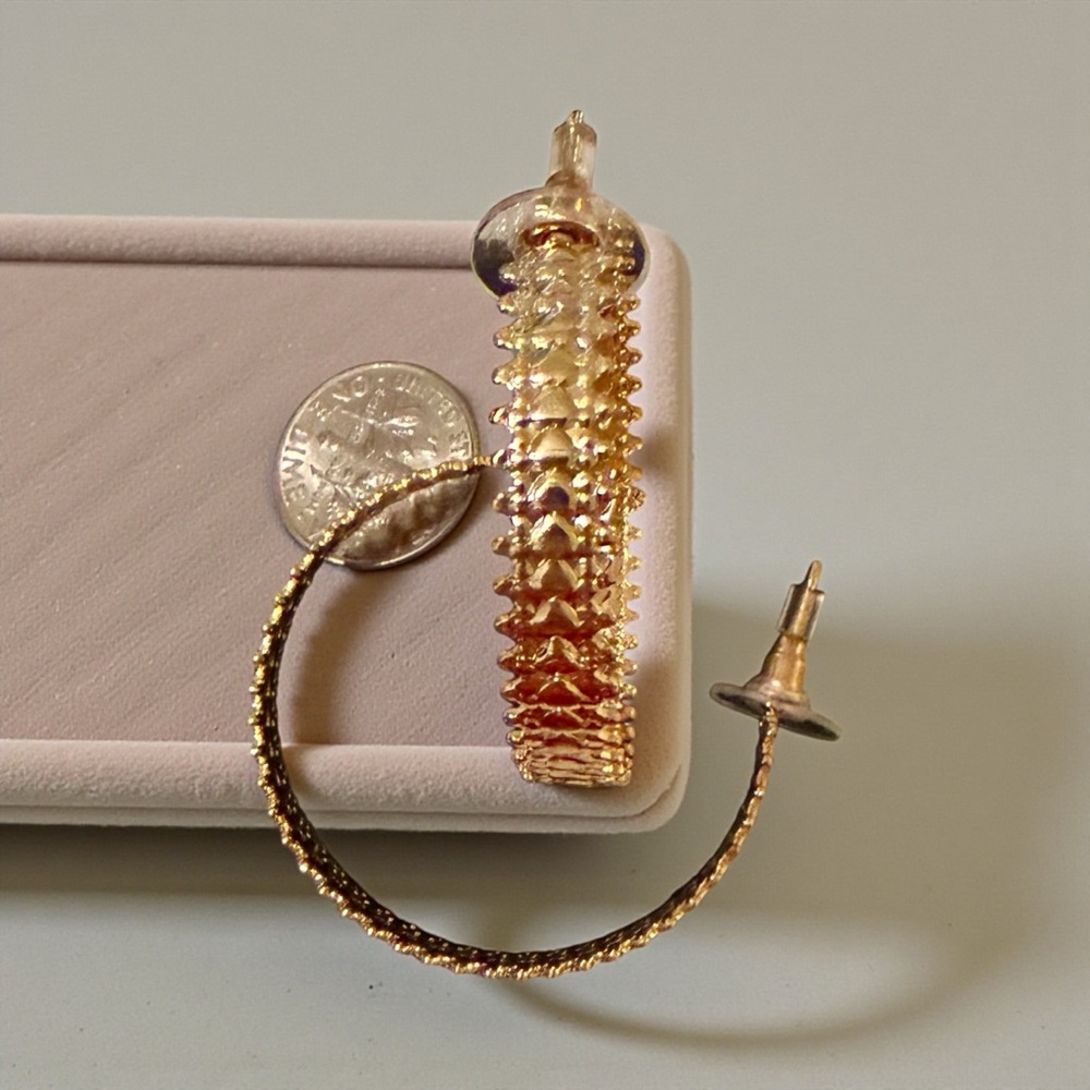 Elegant Gold Hoop Earrings